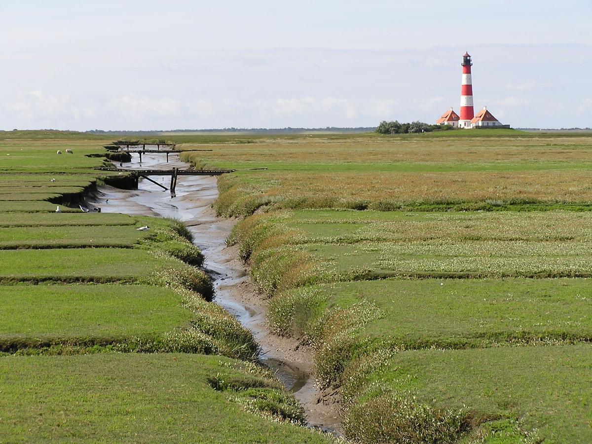 Alte Schule Westerhever Extérieur photo